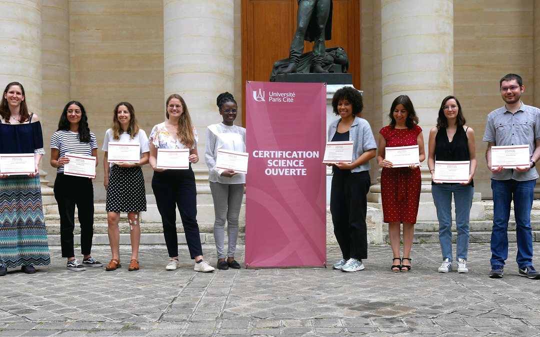 Certification « Science ouverte » : une seconde promotion de doctorants ambassadeurs de la science ouverte