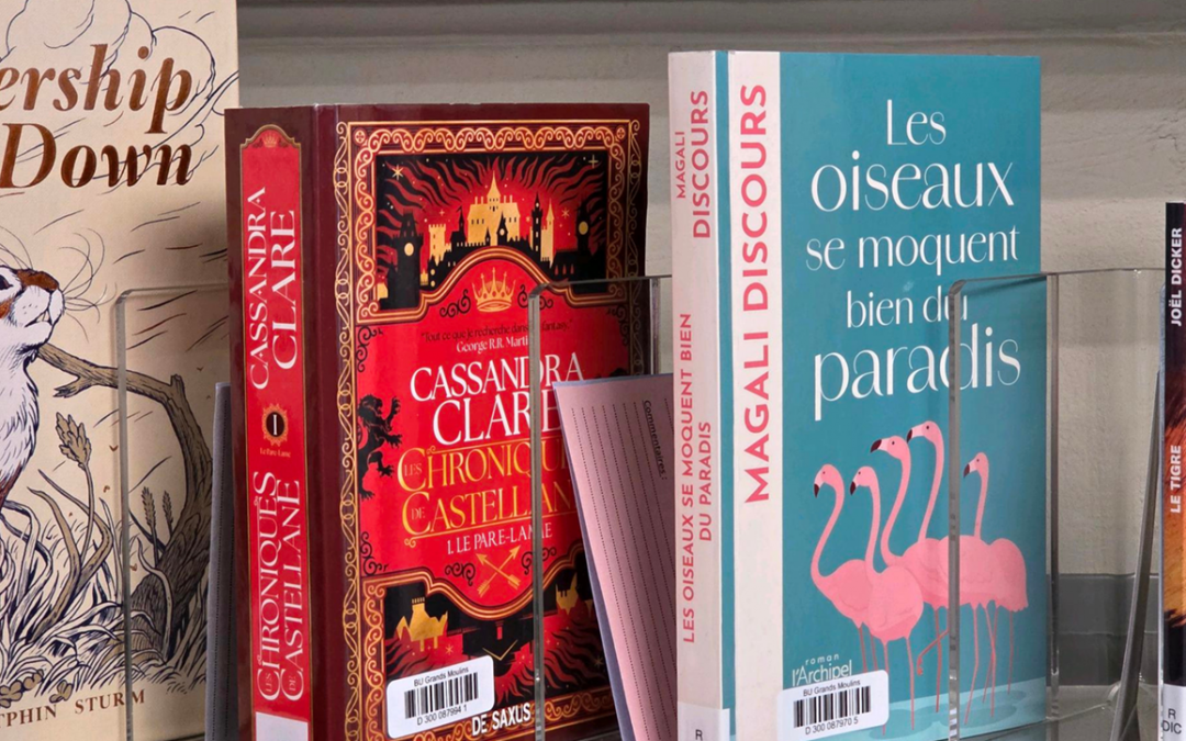 Défi lecture à la BU Grands Moulins