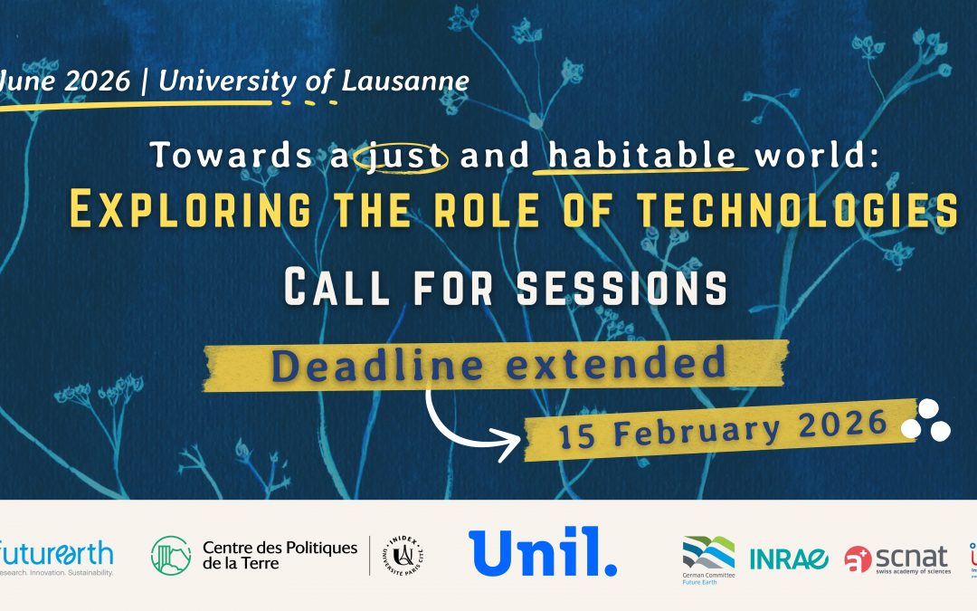 Towards a just and habitable world: exploring the role of technology