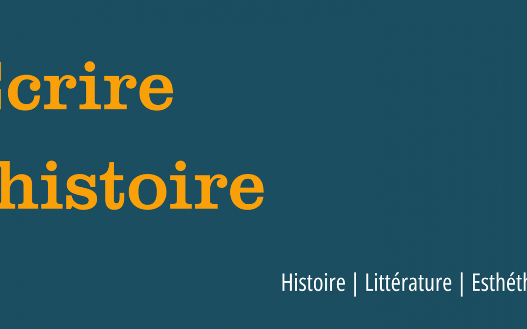 AAC – Écrire l’histoire « Reconstitutions » 15 avril 2026