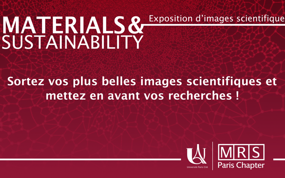 Exposition et concours  Materials & Sustainability : à vos appareils photos…