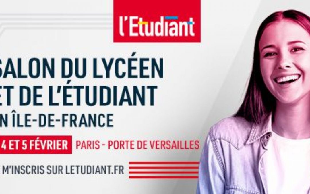 L’EIDD sera présente au salon de l’étudiant en Ile-de-France