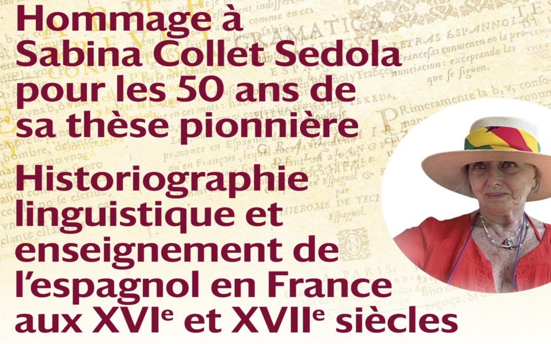 [Colloque international] Hommage à Sabina Collet Sedola