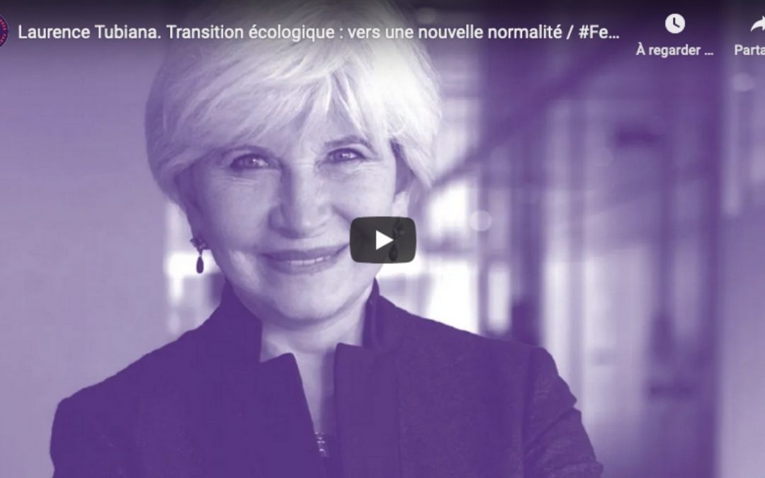 Conférence inaugurale : Transition écologique, vers une nouvelle normalité – avec Laurence Tubiana