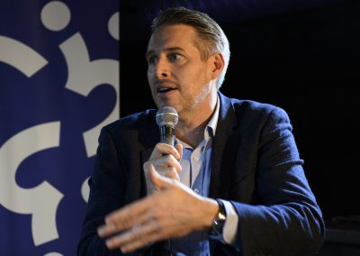 Grégoire Borst à la Bellevilloise - #NousSachons, le futur de l'information en péril ? ©Frédéric Poletti