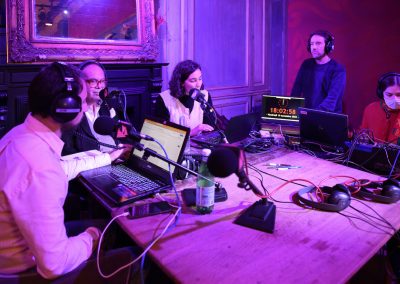 L'Atome de savoir - émission Radio Campus Paris hors-les-murs à la Bellevilloise © Frédéric Poletti-2