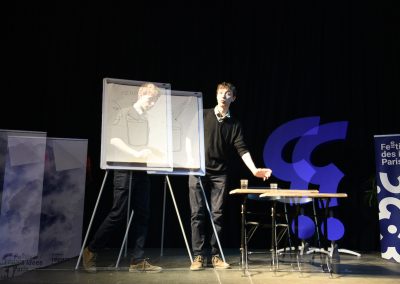 Les conférences de poche, à la Bellevilloise - Avec Léon Lenclos © Frédéric Poletti-4