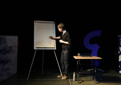 Les conférences de poche, à la Bellevilloise - Avec Léon Lenclos © Frédéric Poletti-5