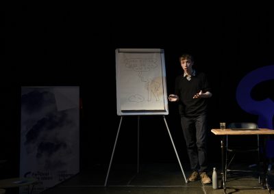Les conférences de poche, à la Bellevilloise - Avec Léon Lenclos © Frédéric Poletti-6