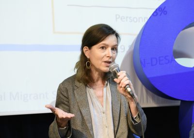 Marie-Caroline Saglio-Yatzimirsky à la Bellevilloise - Migrations, le grand enjeu du futur ©Frédéric Poletti