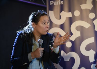 Nathalie Gallet à la Bellevilloise - #NousSachons - le futur de l'information en péril ? ©Frédéric Poletti