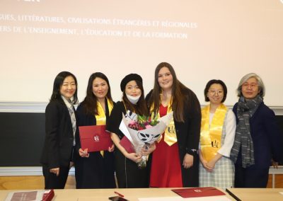Parcours enseignement du coréen