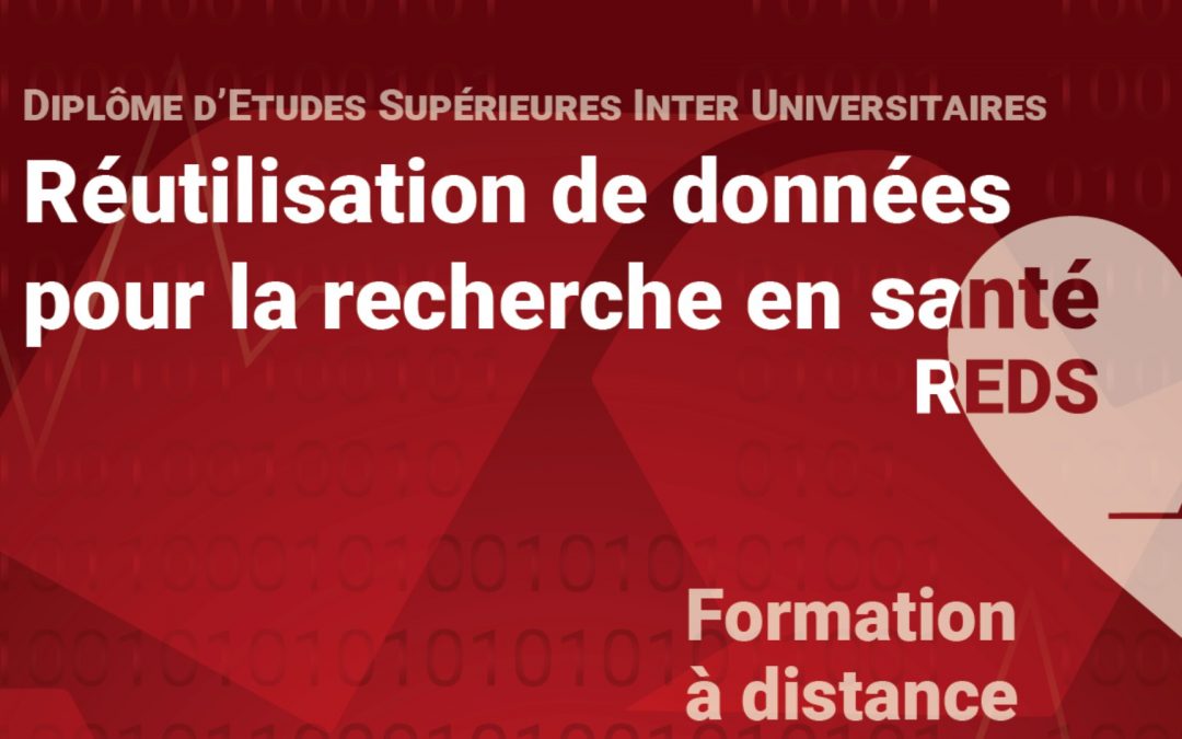 Inscriptions au DIU Réutilisation des données pour la recherche en santé