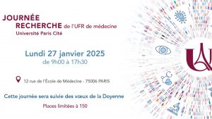 Journée de la Recherche de l’UFR de Médecine @ Université Paris Cité