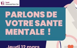 [Rencontre] Parlons de votre santé mentale ! @ Université Paris Cité, site Cochin, Pôle Santé, BU Cochin