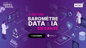 Baromètre Data & IA en santé - 2e édition @ Université Paris Cité, site Necker, amphithéâtre 1
