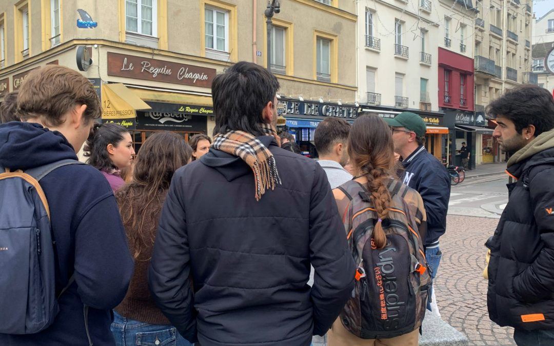 Le 26 octobre 2024, les étudiants internationaux de la Faculté des Sciences ont visité le Quartier Latin !