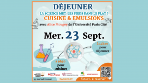 La science met les pieds dans le plat @ Les Petites Cantines de Bagnolet