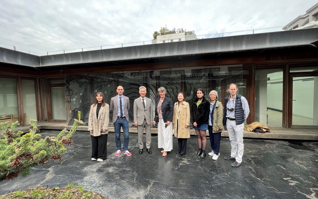 Visite du président de l’Université Nationale de Pukyong à L’UFR LCAO