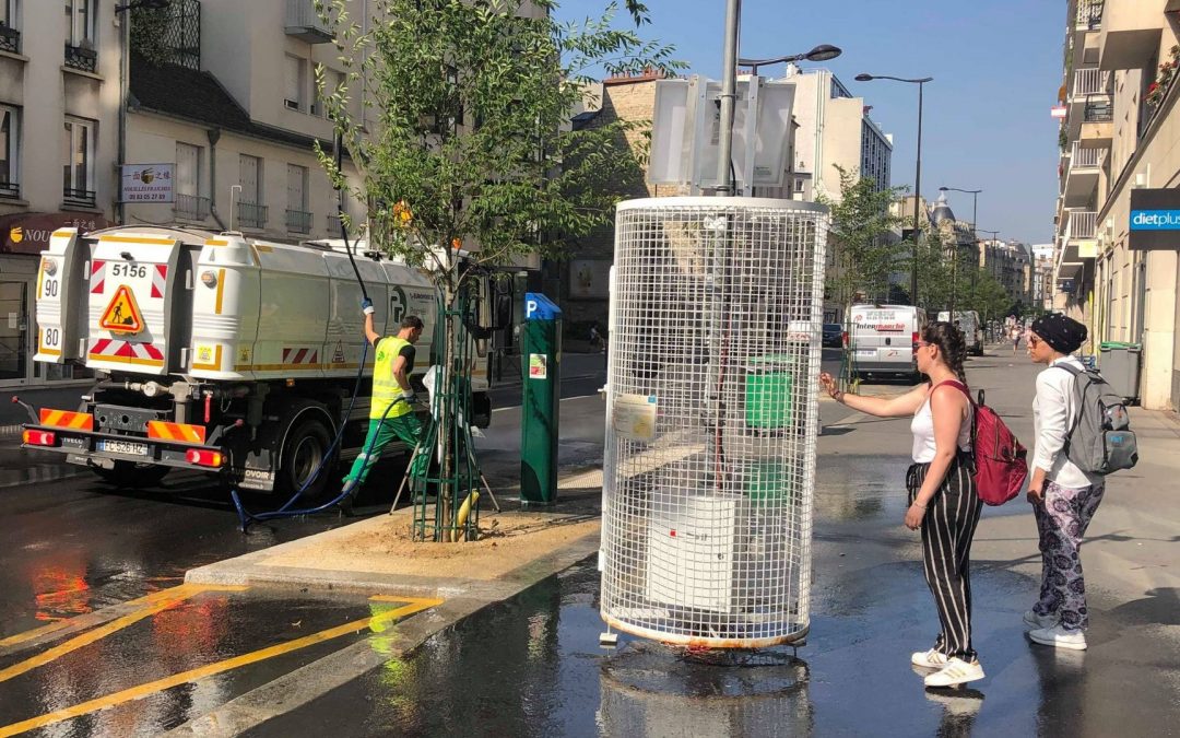 Canicule : le LIED expérimente des techniques de rafraîchissement urbain [Podcast]