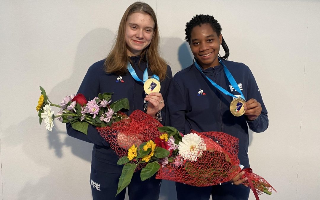 Sophie Chavigny, médaillée d’or aux championnats d’escrime franciliens