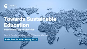 Circle U. Think & Do Tank: Towards Sustainable Education @ Paris and online