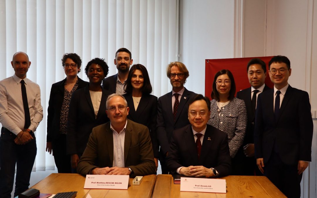 La Faculté de Santé d’Université Paris Cité formalise son partenariat avec la Chinese University of Hong Kong